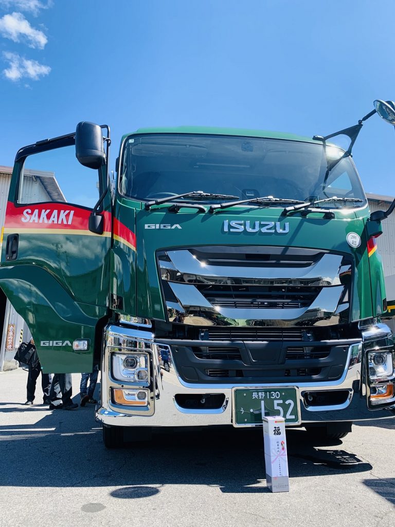 新車紹介　ISUZU自動車様の「GIGA」